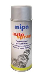 MIPA Felgensilber strieborný lak na kolesá sprej 400ml